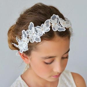 The Butterfly Effect Lace and Crystal Hair Garland