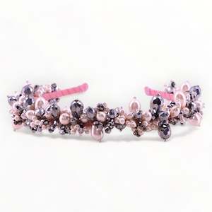 Sachi Pearl & Crystal Girls Headband