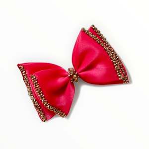 Christmas: The Adelia Girls Red Bow Hair Clip