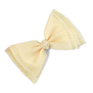 The Adelia Girls Lemon Bow Clip