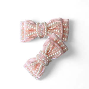 The Little Rosie Bow Clip Set