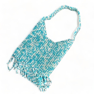 Luxury Handmade Girls Handbags: The Camellia Girls Beaded Shoulder bag