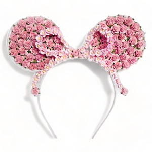 Designer Kids Ears Headbands: The Juno Girls Mouse Ears Headband
