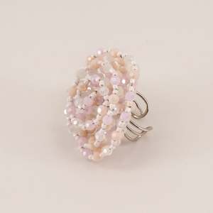 The Wild Rose Crystal Designer Ring