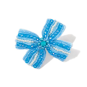 Fashion Hair Clips And Barrettes Online: Noughts & Crosses Designer Girls Bow Hair Clip