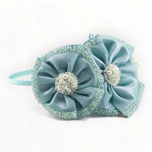 Angelina Designer Handmade Mint Kids Headband