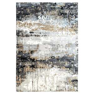 Modern Contemporary: Alto Midnight Gold Rug