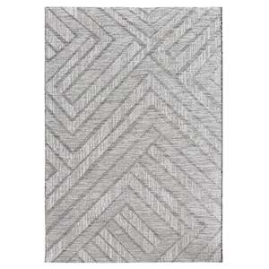 Geometric: Milos Maze Beige Rug