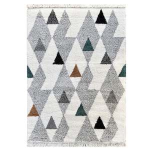 Geometric: Tasmin Modern Earth Rug