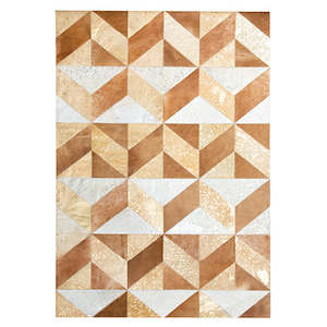 Geometric: Corbit 18P 28029 Beige/Gold/White/Silver Rug