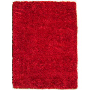 Shag: Celeste Plus Red Rug