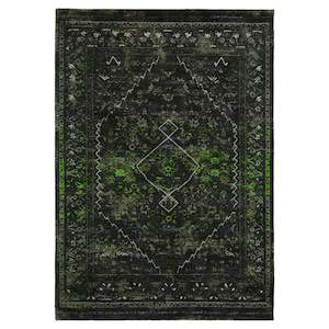 Deco Diamonds Douglas Green Rug