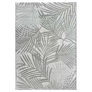Outdoor: Milos Palm Charcoal Rug