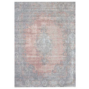 Acrylic Chenille: Medicci Cas Salmon Rug