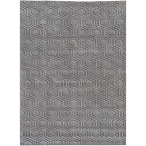 Geometric: Hollis Grey Rug