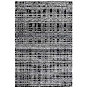 Wool Mixed Blend: Jax Deep Blue Rug