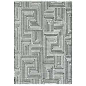 Outdoor: Porto Axis Green Rug