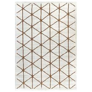 Brax Grid Copper Rug