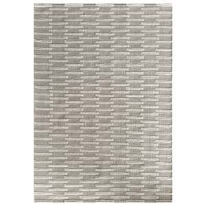 Modern Contemporary: Ridge Ivory/Beige Rug