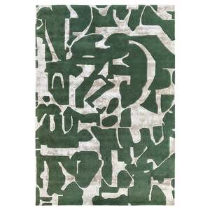 Bente Abstraction Green Rug