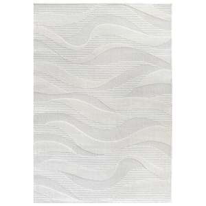 Modern Contemporary: Georgie Cloud White Rug