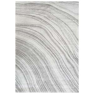 Modern Contemporary: Strata Form Grey Rug