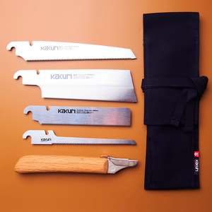 Kakuri Precision Japanese Saw Set (5pc) - Joinery & Dovetail Kit