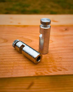 Squi.Jig (3”) - Framing Square Attachments - Silver / Raw