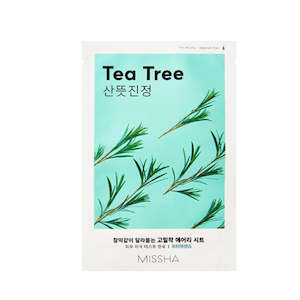 Masks: Airy Fit Sheet Mask (Tea Tree) - MISSHA