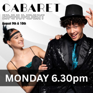 Cabaret Einhundert – Raised Single Seat (Monday 6.30pm)