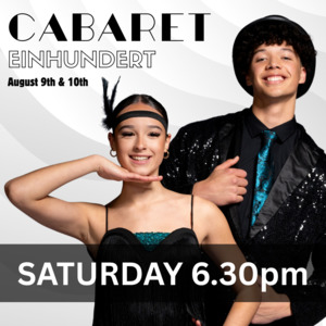 Cabaret Einhundert – Raised Single Seat (Saturday 6.30pm)