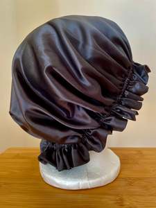 Miscellaneous: Black Silk Bonnett