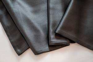 Silk Pillow Cases: Silk Pillow Case - Black