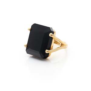 Best Sellers: Prima Donna Ring Black Onyx + Gold