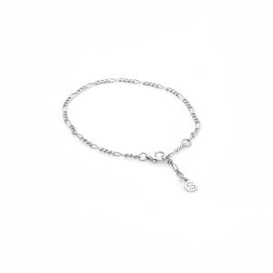 Figaro Fine Bracelet Silver