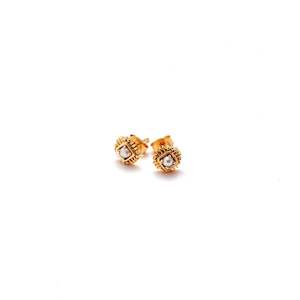 Best Sellers: Petite Perle / Stud Earrings / Pearl + Gold