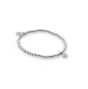 Couples Bracelets: Nova Bracelet CZ + Silver