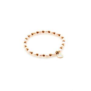 Friendship Bracelets: Amalfi Bracelet Pearl + Gold