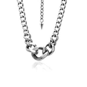 Phoenix Necklace Silver