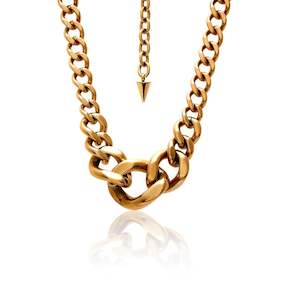 Phoenix Necklace Gold