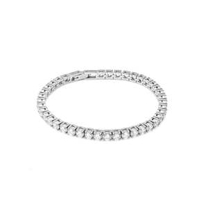 Spring Edit: Tennis Bracelet CZ + Silver