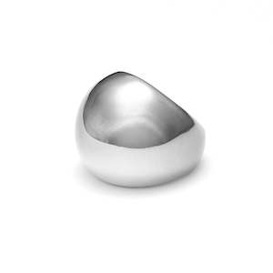 Gifts Under 100: Dome Ring Silver
