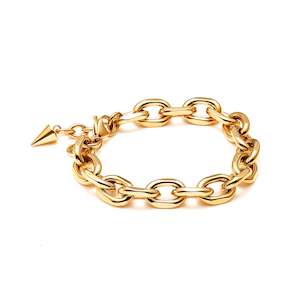 Men's Edit Forged Bracelet Gold