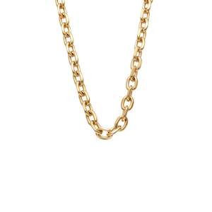 Men's Edit Forged Necklace Gold