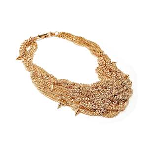 Organised Chaos Gold Necklace