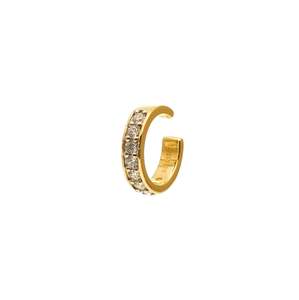 Galaxie Ear Cuff CZ + Gold