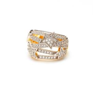Luxury Gifts: Étoile Ring CZ + Gold