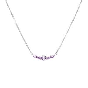 Theia Necklace Brazilian Amethyst + Silver