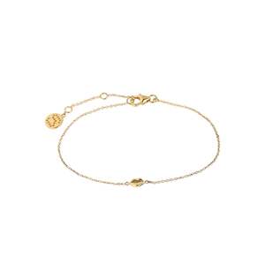Gifts Under 100: Superfine Kisses Bracelet Gold