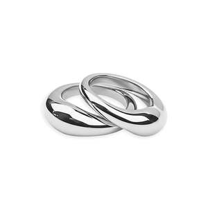 Gifts Under 200: Fusion Ring Set Silver